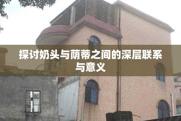 探讨奶头与荫蒂之间的深层联系与意义