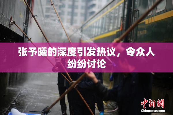 张予曦的深度引发热议，令众人纷纷讨论
