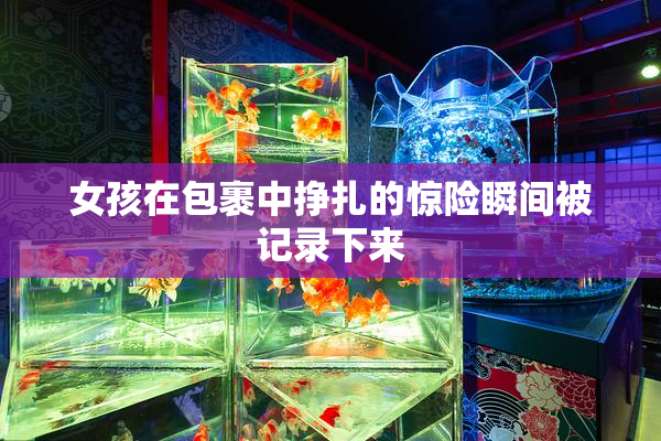 女孩在包裹中挣扎的惊险瞬间被记录下来