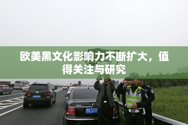 欧美黑文化影响力不断扩大，值得关注与研究