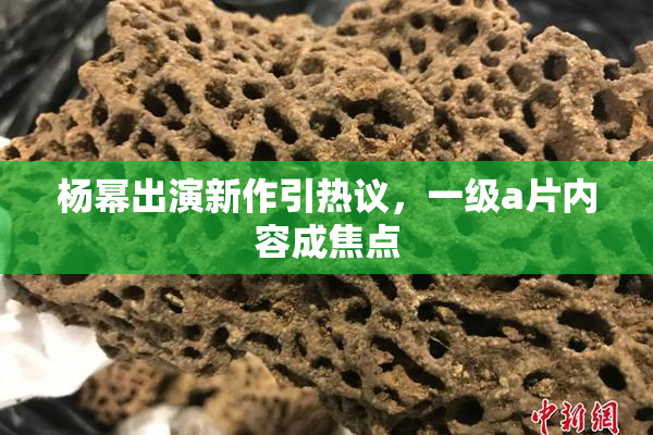 杨幂出演新作引热议，一级a片内容成焦点