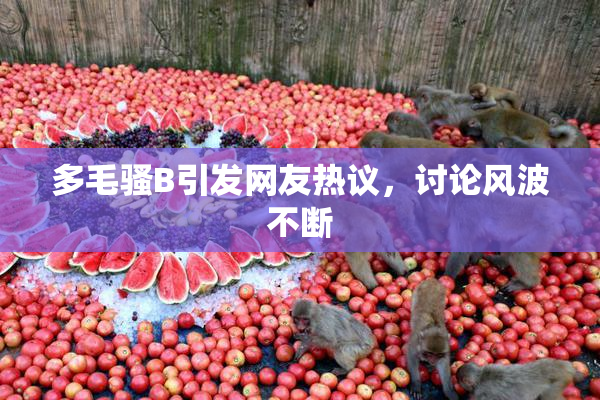 多毛骚B引发网友热议，讨论风波不断