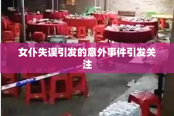 女仆失误引发的意外事件引发关注