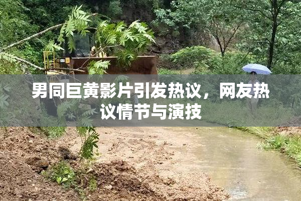 男同巨黄影片引发热议，网友热议情节与演技