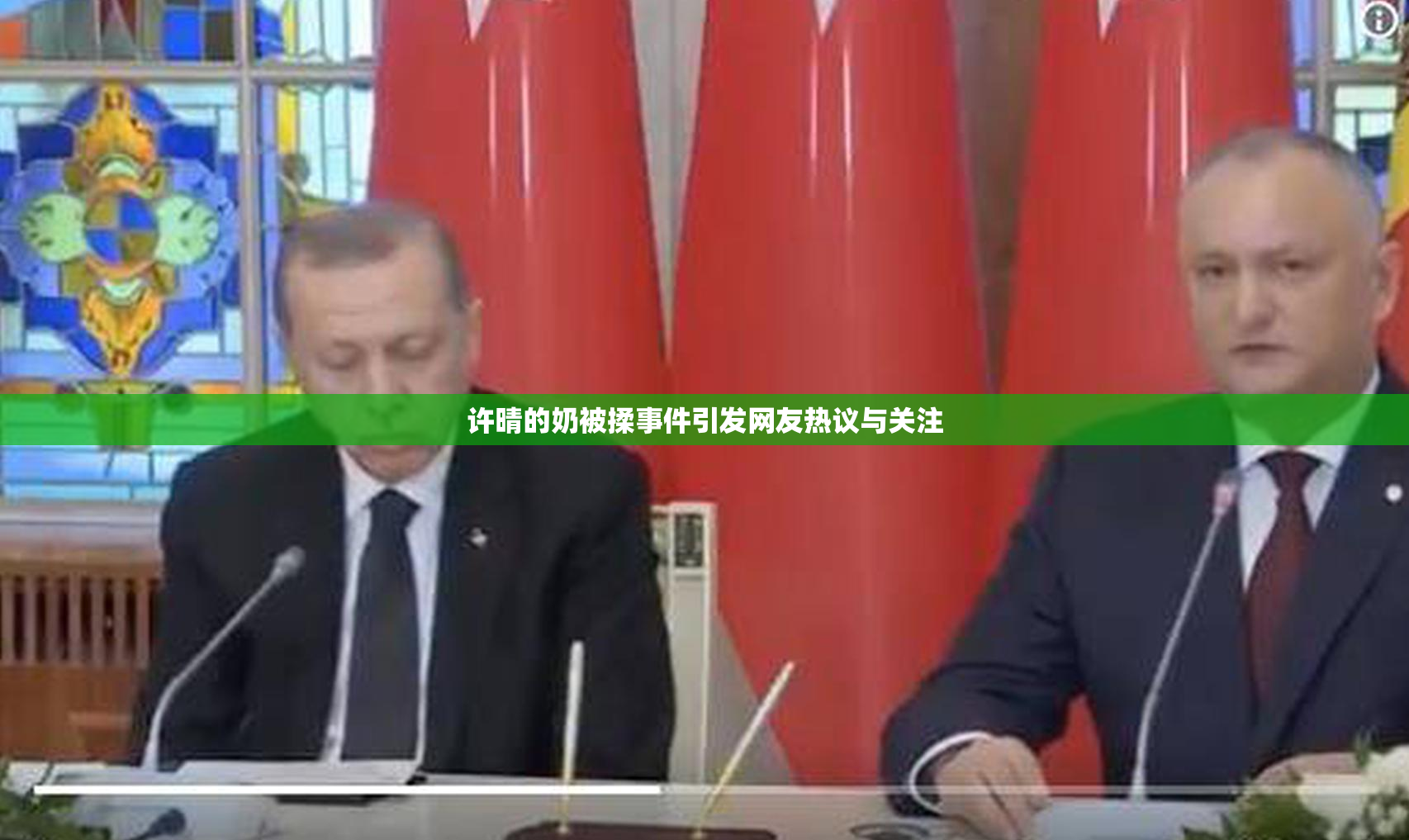 许晴的奶被揉事件引发网友热议与关注