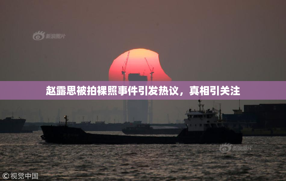 赵露思被拍裸照事件引发热议，真相引关注