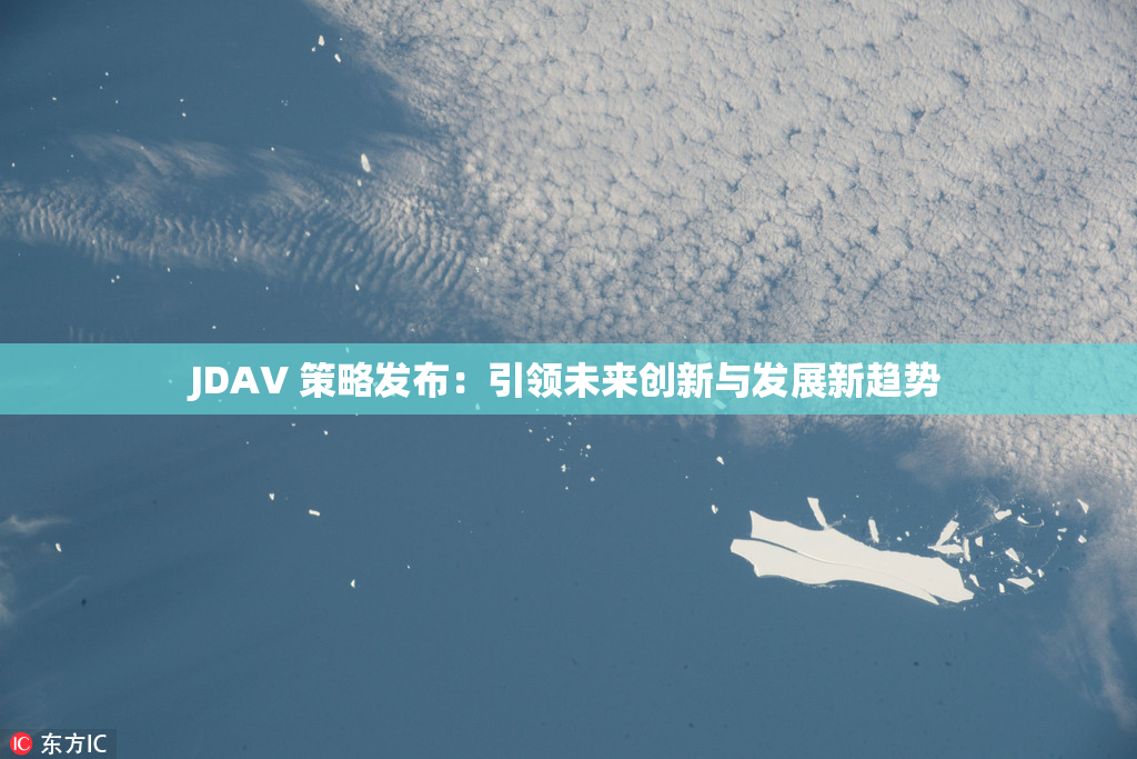JDAV 策略发布：引领未来创新与发展新趋势