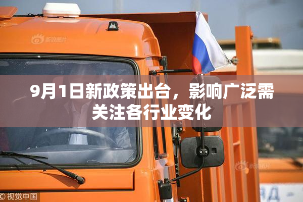 9月1日新政策出台，影响广泛需关注各行业变化