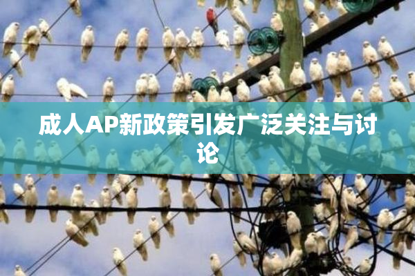 成人AP新政策引发广泛关注与讨论