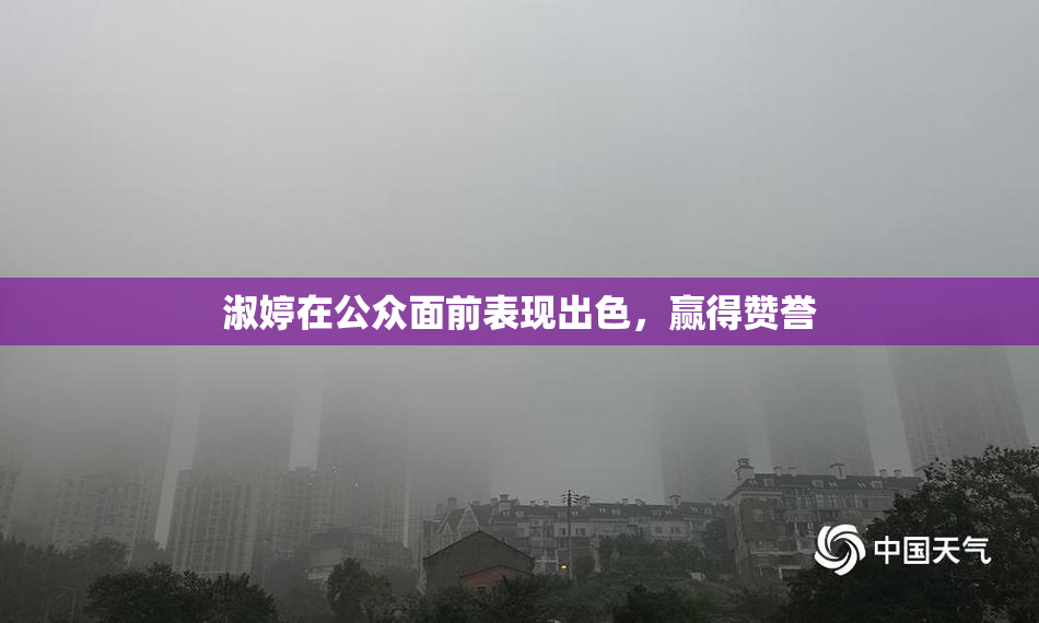 淑婷在公众面前表现出色，赢得赞誉
