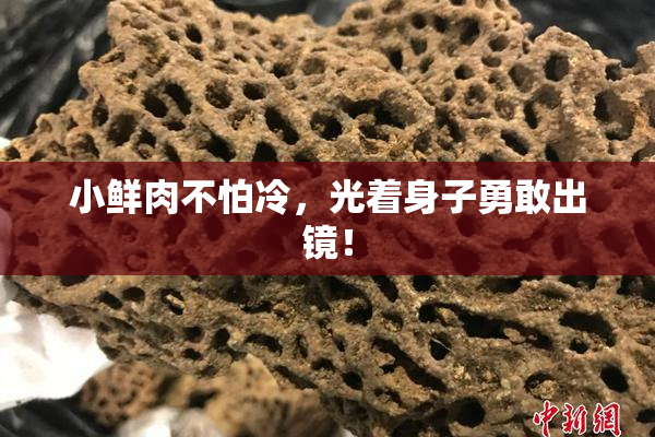 小鲜肉不怕冷，光着身子勇敢出镜！