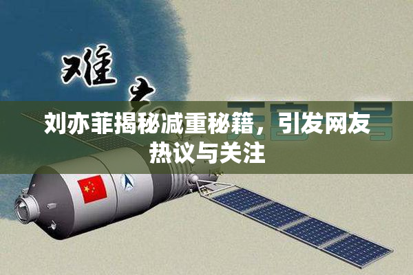 刘亦菲揭秘减重秘籍，引发网友热议与关注