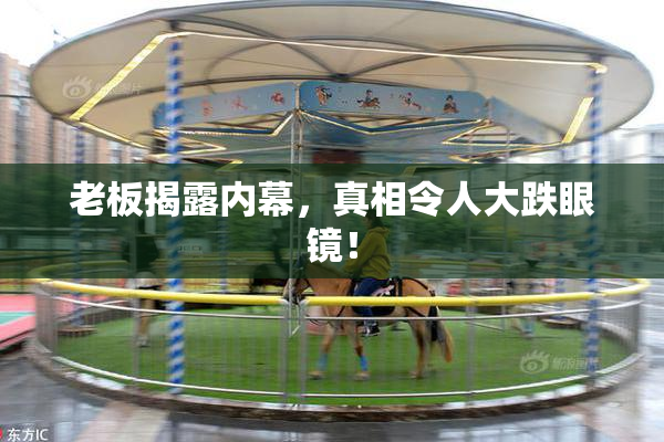 老板揭露内幕，真相令人大跌眼镜！
