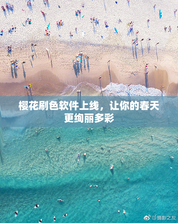 樱花刷色软件上线，让你的春天更绚丽多彩