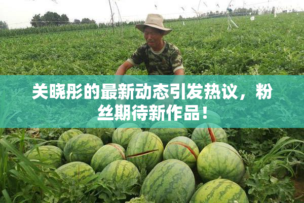 关晓彤的最新动态引发热议，粉丝期待新作品！