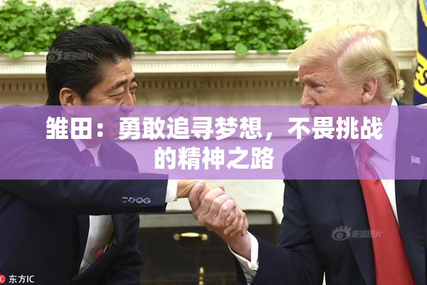 雏田：勇敢追寻梦想，不畏挑战的精神之路