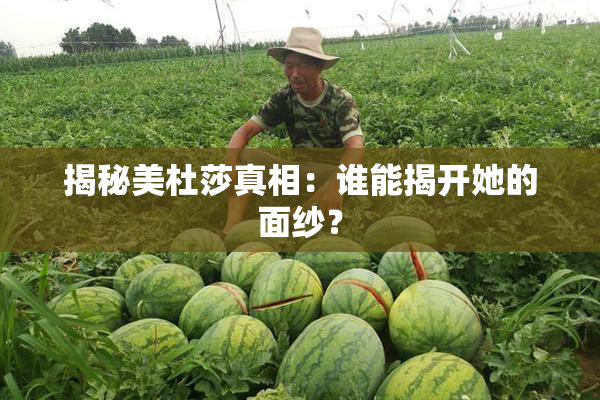 揭秘美杜莎真相：谁能揭开她的面纱？