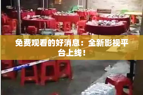 免费观看的好消息：全新影视平台上线！