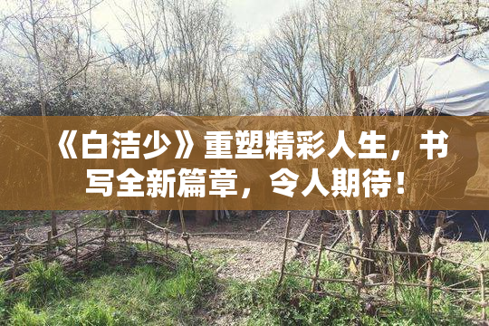 《白洁少》重塑精彩人生，书写全新篇章，令人期待！