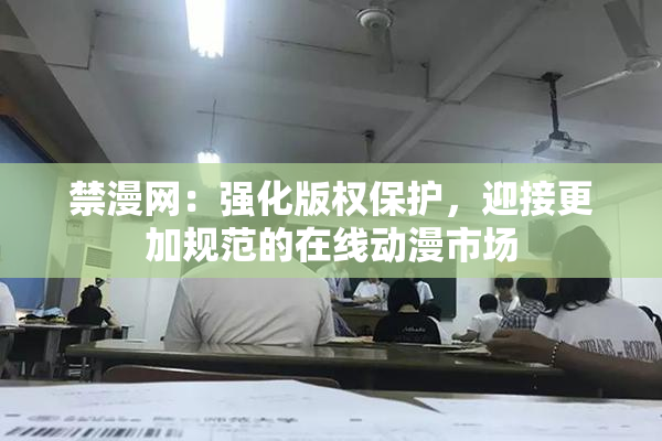 禁漫网：强化版权保护，迎接更加规范的在线动漫市场