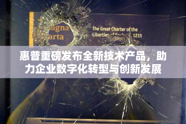 惠普重磅发布全新技术产品，助力企业数字化转型与创新发展