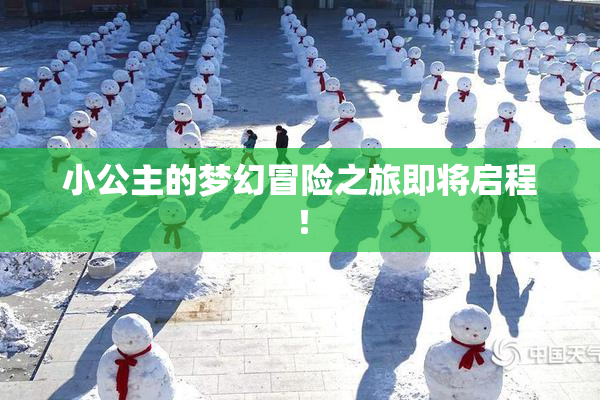 小公主的梦幻冒险之旅即将启程！