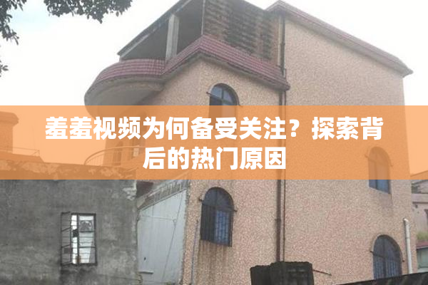 羞羞视频为何备受关注？探索背后的热门原因
