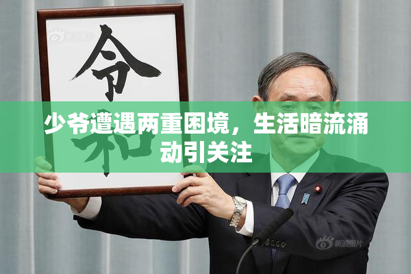 少爷遭遇两重困境，生活暗流涌动引关注