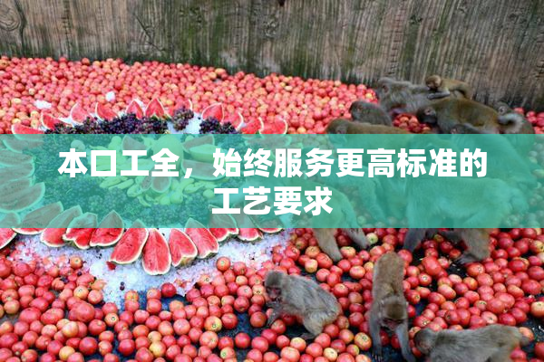 本口工全，始终服务更高标准的工艺要求