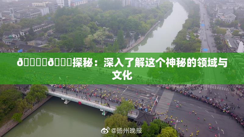🔞‌🍌探秘：深入了解这个神秘的领域与文化