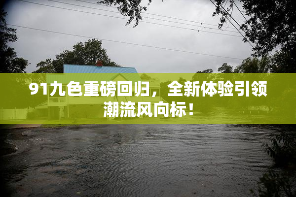 91九色重磅回归，全新体验引领潮流风向标！