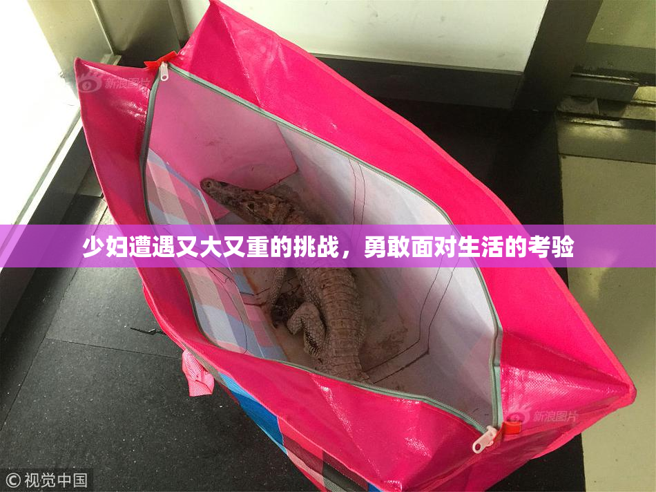 少妇遭遇又大又重的挑战，勇敢面对生活的考验