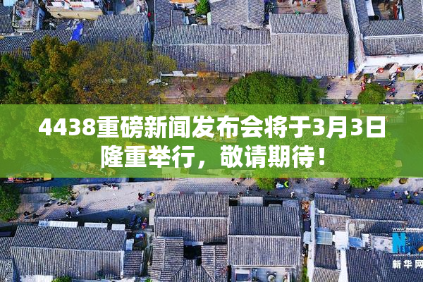 4438重磅新闻发布会将于3月3日隆重举行，敬请期待！
