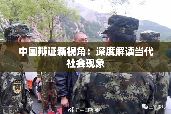 中国辩证新视角：深度解读当代社会现象