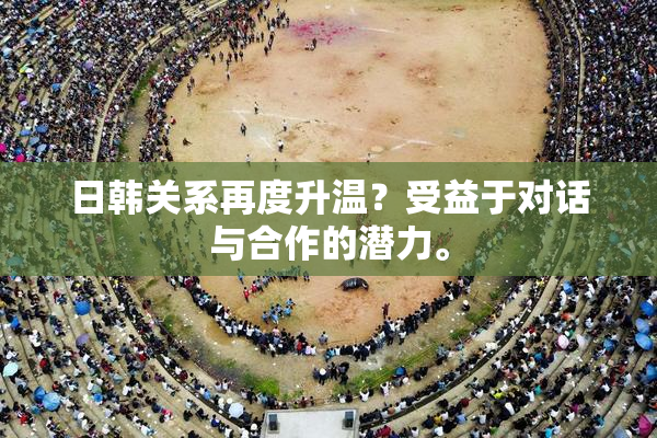 日韩关系再度升温？受益于对话与合作的潜力。