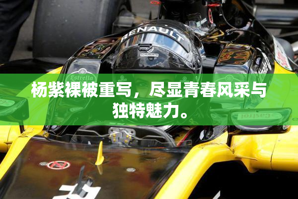 杨紫裸被重写，尽显青春风采与独特魅力。