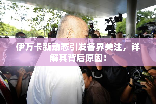 伊万卡新动态引发各界关注，详解其背后原因！