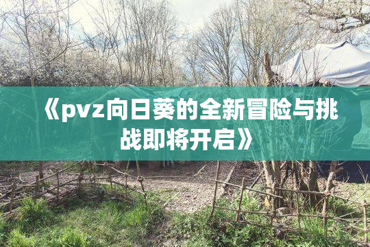 《pvz向日葵的全新冒险与挑战即将开启》
