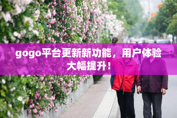 gogo平台更新新功能，用户体验大幅提升！
