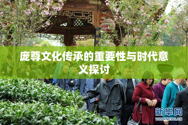 庞尊文化传承的重要性与时代意义探讨