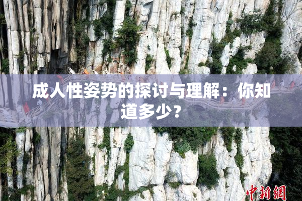成人性姿势的探讨与理解：你知道多少？
