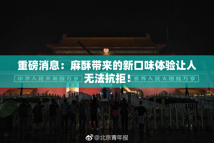 重磅消息：麻酥带来的新口味体验让人无法抗拒！