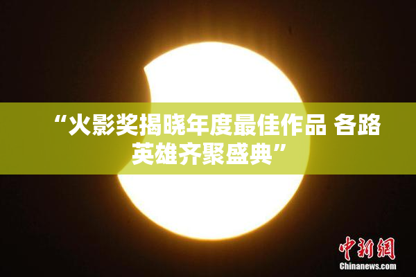 “火影奖揭晓年度最佳作品 各路英雄齐聚盛典”