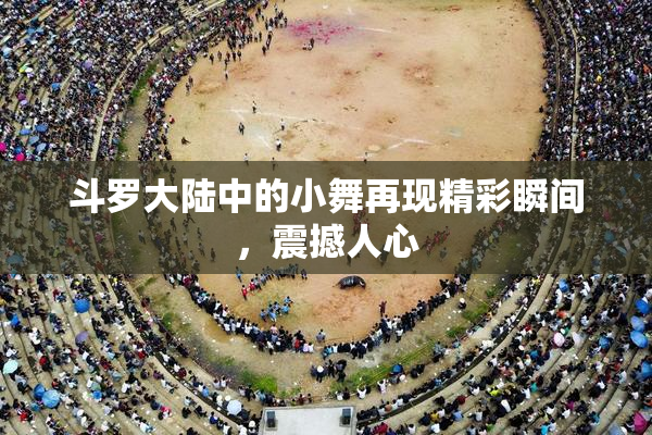 斗罗大陆中的小舞再现精彩瞬间，震撼人心