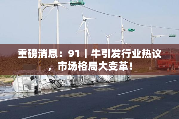 重磅消息：91丨牛引发行业热议，市场格局大变革！
