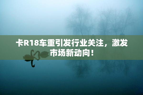 卡R18车重引发行业关注，激发市场新动向！