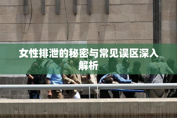 女性排泄的秘密与常见误区深入解析