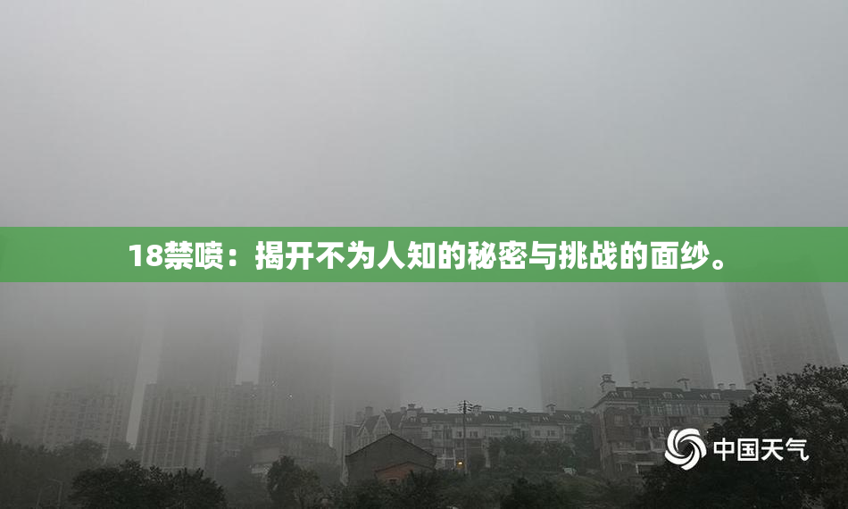 18禁喷：揭开不为人知的秘密与挑战的面纱。