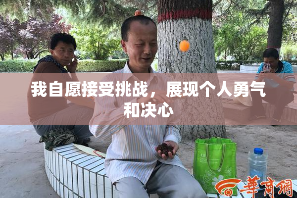 我自愿接受挑战，展现个人勇气和决心