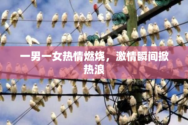 一男一女热情燃烧，激情瞬间掀热浪